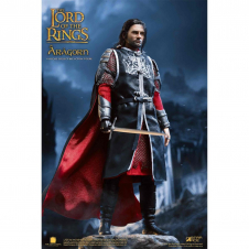 Figura star ace el señor de los anillos aragorn 2.0 version deluxe real master serie 22.5 cm