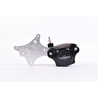 BERINGER Classic Axial Brake Caliper 2 Pistons Black with Integrated Bracket 2H17B-HS