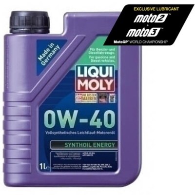 Botella 1L aceite 100% sintético Liqui Moly Synthoil Energy 0W-40 Polaris 1360