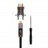 Aisens - Cable Hdmi V2.1 Aoc Desmontable Ultra Alta Velocidad / Hec 8K@60Hz 4K@120Hz 4:4:4 48Gbps, A/M-D/A/M, Negro, 50M