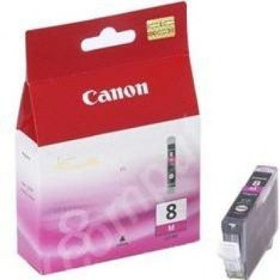 Cartucho tinta canon cli8 magenta pixma 8ml 4200 - 5200 - 6600 - mp500 - 800
