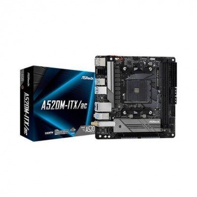 PLACA BASE ASROCK AM4 A520M-ITX/AC