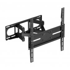 AISENS Soporte eco giratorio, inclinable y nivelable para monitor/TV 40kg de 32-70, Negro