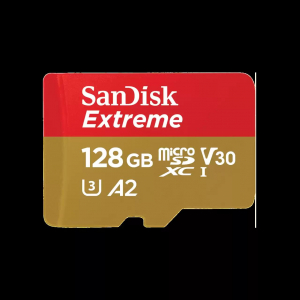 Tarjeta memoria Sandisk MicroSDXC I Extreme 128GB, U3, V30, A2