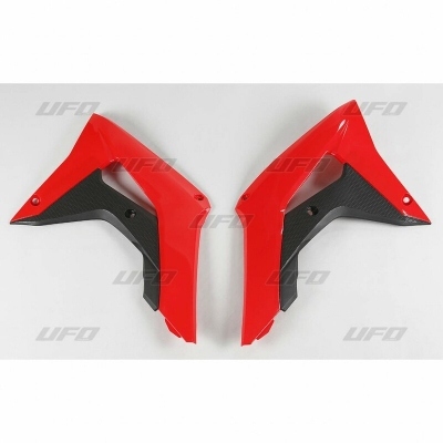 Paneles laterales radiador UFO original 2017 rojo/negro Honda CRF450R HO04682#999