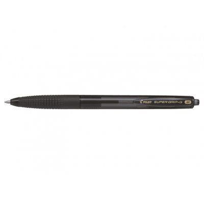 Super Grip G Negro Clip-on retractable ballpoint pen Medio