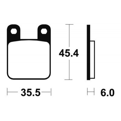 Pastillas de freno Tecnium MF59 Sinterizadas deportivas MF059