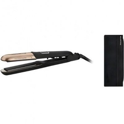 Plancha para el Pelo Rowenta SF6225F0/ Negra y Dorada