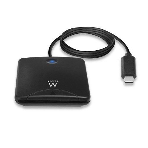 Ewent EW1055 Lector de DNI electrónicos y tarjetas inteligentes USB-C