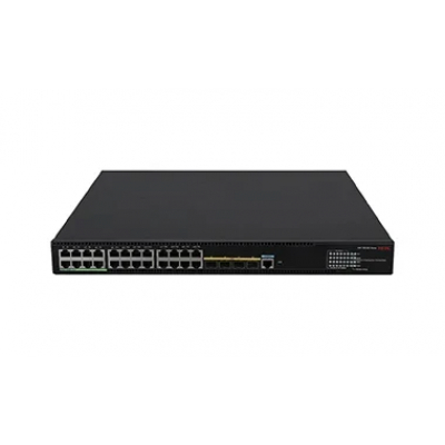 H3C S5570S-28S-HPWR-EI-A L3 ETHERNET SWITCH WITH 24*10/100/1000BASE-T PORTS AND 4*1G/10G BASE-X SFP PLUS PORTS, WITHOUT POWER SUPPLIES, POE+