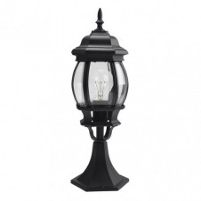 Sobremuro Exterior Aluminio Caelum 1xe27 Negro 49x16x16 Cm Ip44