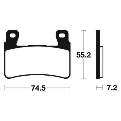 TECNIUM Sintered Metal Brake Pads - MTR234 MTR234