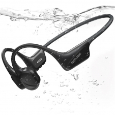 Doogee BoneBeat Swim Auricular de Conducción Osea BT y MP3 para Nadar Negro