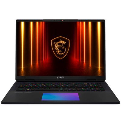 MSI PORTATIL TITAN 18 HX AI A2XWIG-245ES. 18 16:10 UHD+ (3840X2400) 120HZ, IPS. INTEL CORE ULTRA 9 285HX. NVIDIA GEFORCE RTX 5080 , GDDR7 16GB. DDR5 6400MHZ 32GB*2. 2TB NVME PCIE SSD. W11 HOME. NEGRO