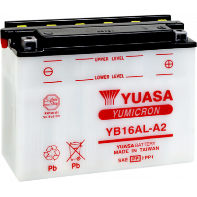 Batería estándar YUASA YB16AL-A2(DC)