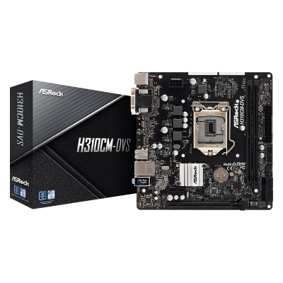 Placa base asrock 1151 h310cm - dvs m - atx - 2x ddr4 - 4x sata3 - 2x usb 3.1 - 4x usb 2.0 90 - mxb8k0 - a0uayz