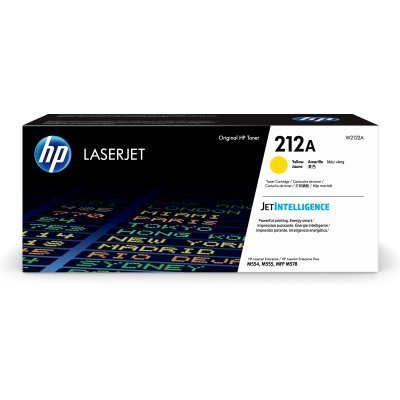 HP W2122A Amarillo Cartucho de Toner Original - 212A