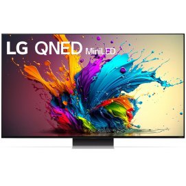 Televisión Mini LED QNED LG 75QNED91T6A, 75", 4K Ultra HD, MiniLED, Alfa 8, 120Hz
