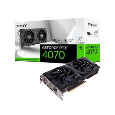 TARJETA GRÁFICA PNY RTX 4070 VERTO DUAL FAN 12GB GDDR6X