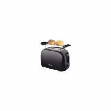 TOSTADOR DE PAN TRISTAR 800W 2 RANURAS CORTAS 6 NIVELES DE TOSTADO CALIENTA PANECILLO NEGRO BR-1025