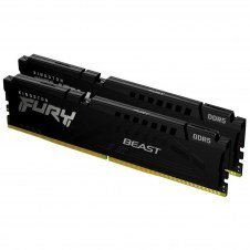 KIT MEMORIA RAM KINGSTON 64GB (2X32GB) DDR5 5200MT/S CL36 FURY BEAST