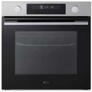 Horno multifunción LG WS5D7210S, 60 x 60 cm, 72 litros, 12 modos cocción, clase A, guías telescópicas, display, acero inox