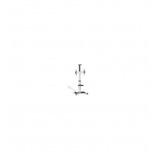 SOPORTE DE PIE CON RUEDAS AISENS PANTALLAS 37P - 70P NEGRO PLATA FT70TRE-037
