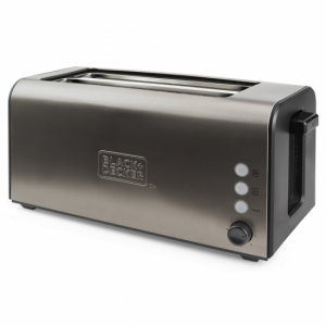 Tostador Black & Decker BXTO1500E 2 ranuras larga inox