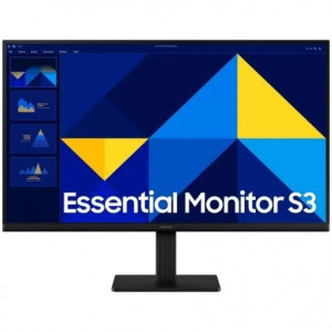 Monitor Samsung S27D300GAU, 27 pulgadas, Full HD, IPS, 100 Hz, HDMI, clase D, VESA 100x100, negro