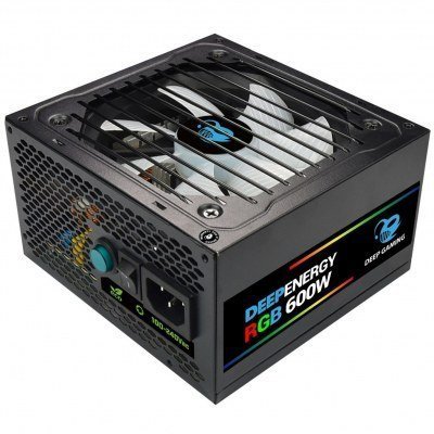 Fuente de alimentacion deep gaming deepenergy rgb600 - 600w 80+ bronze gaming rgb