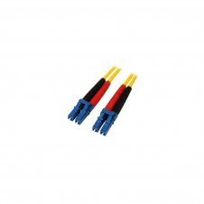 StarTech.com Cable de Red de 10m Monomodo Dúplex Fibra Í?ptica LC-LC 9/125 Macho a Macho - Amarillo