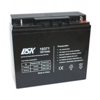 Bateria PLOMO 12Vdc 18Ah UPS/SAI 181x76x167mm DSK MVH12180M5
