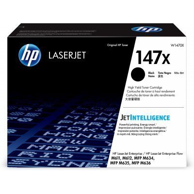 Toner hp 147x w1470x alta capacidad negro m611 - m612