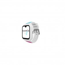 SmartWatch SaveFamily Iconic Plus 2 Correa Silicona Estampada Blanca Color POP 4G