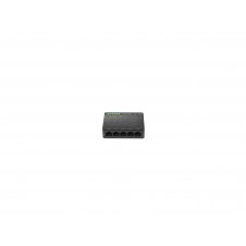 Lanberg DSP1-1005 switch No administrado Gigabit Ethernet (10/100/1000) Negro, Gris
