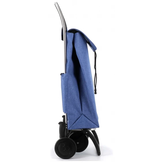 Carro de la compra Rolser I-MAX Tweed 4 Ruedas 43 L, Azul - imagen 2