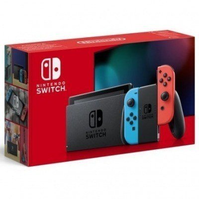 Nintendo Switch RED&BLUE V1.1/ Incluye Base/ 2 Mandos Joy-Con