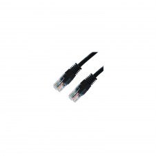 LATIGUILLO RJ45 CAT-5E UTP 0.50MT NEGRO 10.20.0100-BK