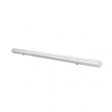 Pantalla Estanca Basik Para Led 1xt8 150cm Ip65 Gris C/reflector Blanco 9,5x156x8,5cm