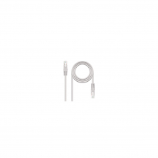 LATIGUILLO NANOCABLE CAT 6 UTP LSZH 0.5METROS BLANCO 10.20.1300