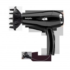 Secador de pelo Babyliss D374DE 2000W ION DIFUSOR