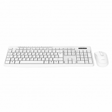 KIT ACTECK CREATOR PRIME MK255 TECLADO Y MOUSE BLANCO INALÁMBRICO
