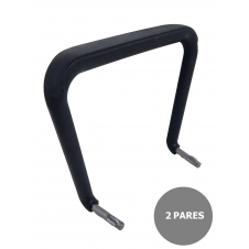 Piqueras y Crespo Kit de 2 parejas de brazos fijos para sillas Iso