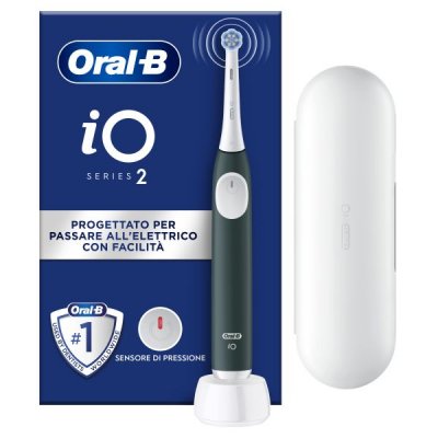 CEPILLO DENTAL ORAL B IO2 VERDE C/ FUNDA VIAJE