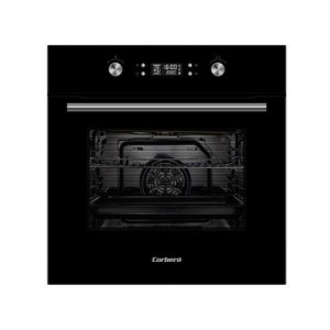 Horno multifunción pirolítico Corberó CCHMP1033N, 70 litros, 8 programas, guías extraíbles, display digital, clase A, negro