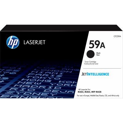 Tóner Original HP nº59A/ Negro