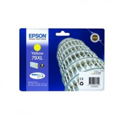 Cartucho tinta epson t790440 amarillo 79xl wf5000 (serie) - torre de pisa