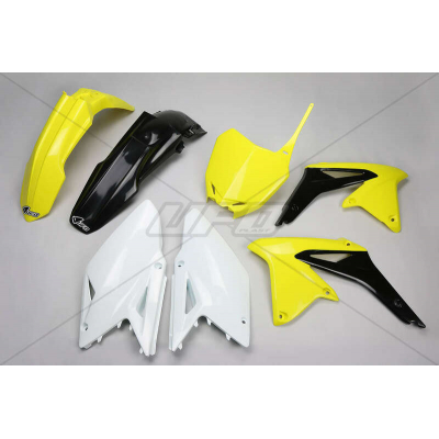 UFO Plastic Kit OEM Color Yellow/Black/White Suzuki RM-Z450 SUKIT414@999