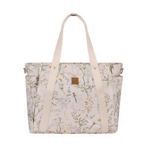 Bolsa de mamá Florence Secret Garden Beige