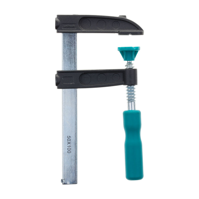 Sargento de tornillo 1 sz 50-100 50mm largo 3607000 wolfcraft